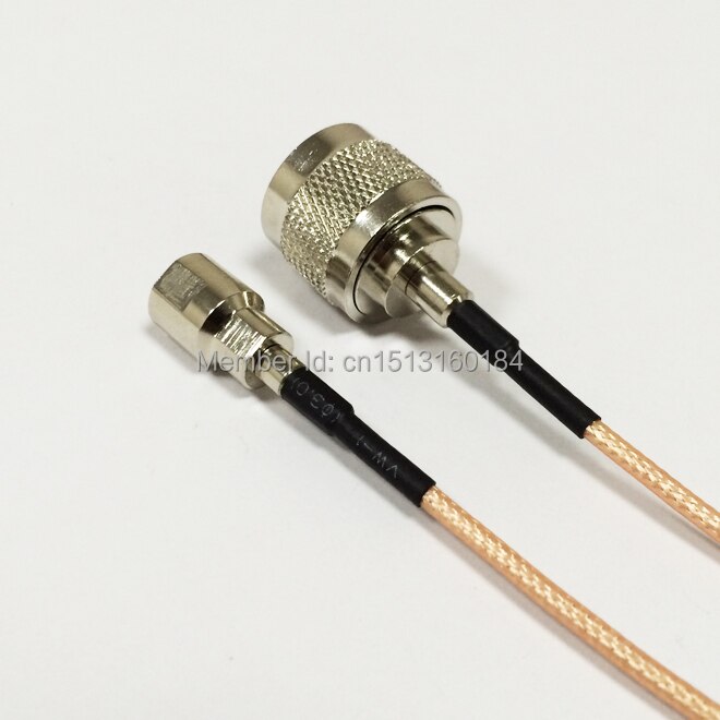Modem Coaxial cable N Male Plug Connector To FME Male Plug Connector RG316 Cable Pigtial 15CM 6" Adapter