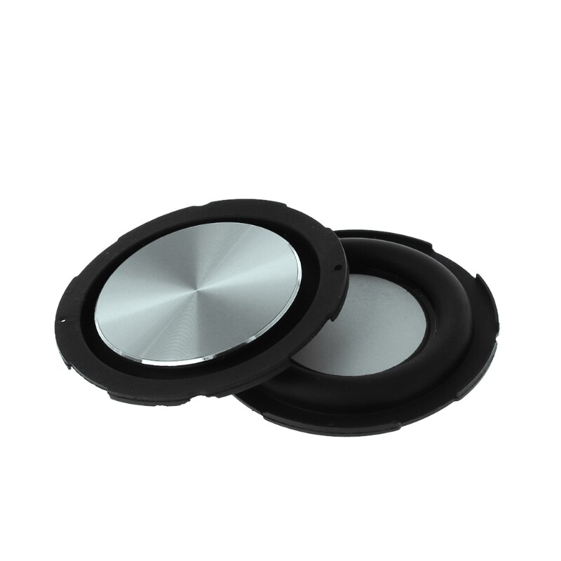 Radiador pasivo de graves, diafragma de altavoz de 55mm, auxiliar, membrana de vibración, Woofer, accesorios de bricolaje, 2 uds.