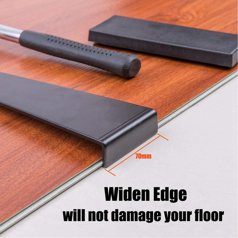 Laminaat Houten Vloeren Installatie Kit Met 40 Spacers, Tikken Blok, Verbreden Pull Bar, knie Pads En Rubber Mallet