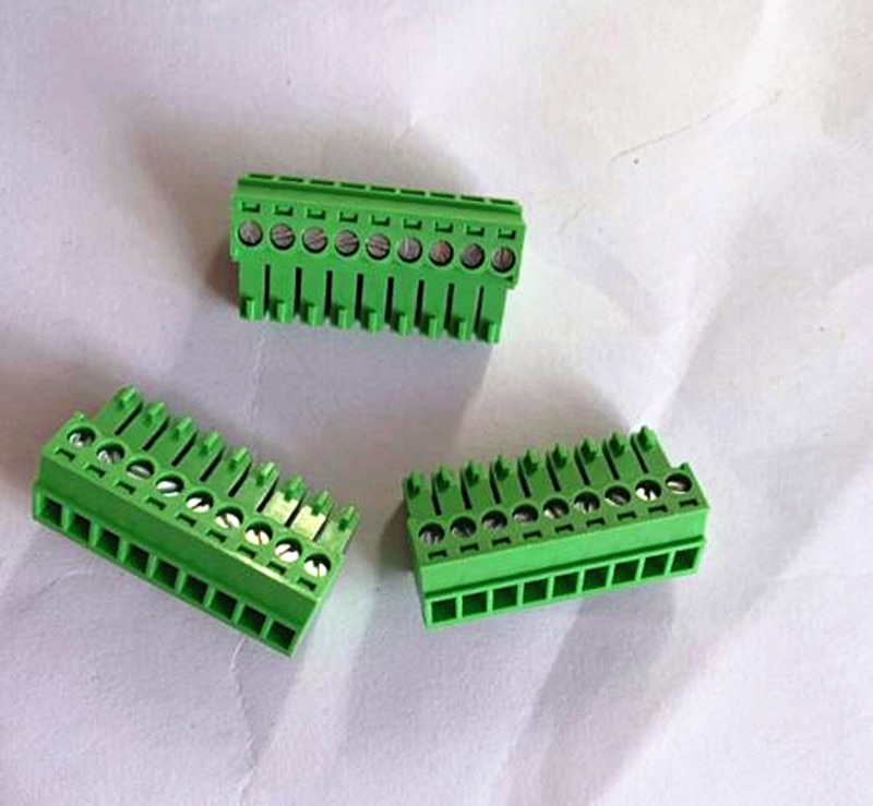 10sets Plug-in PCB terminal block 2EDGK pitch 3.81mm 2P 3P 4P ~ 16P MC1.5 Phoenix terminal straight needle seat