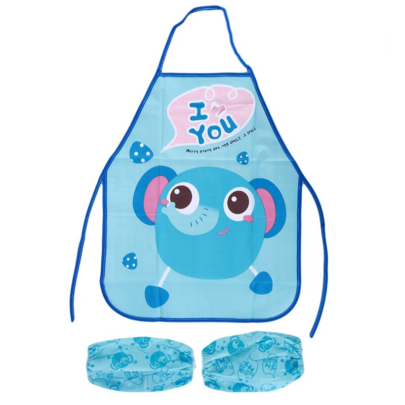 Baby Bibs Newborn Bandanas Feeding Baby Burp PVC Waterproof Washing Cartoon Sleeveless Cloths Girls Boys Print Apron Bib Bandana