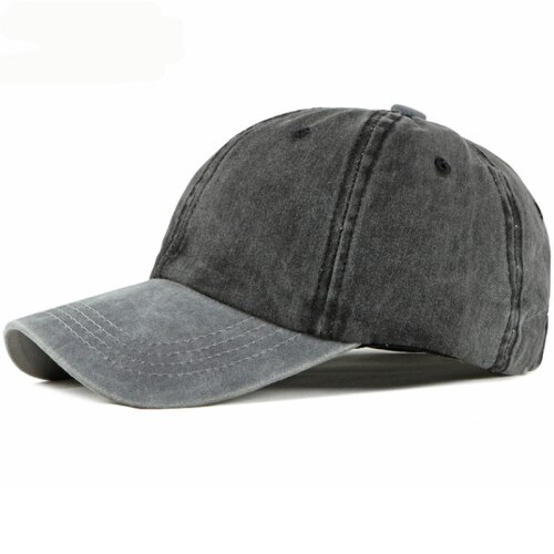Ht2478 klassiske patchwork baseball cap bomuld forår sommer sol hat justerbar mænd kvinder cap afslappet snapback baseball far hat: Sort