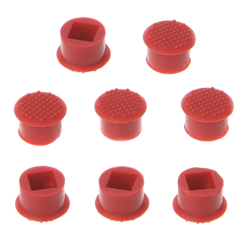 10Pcs Rode Concave Caps Voor Lenovo Ibm Thinkpad Laptop Mouse Pointer Trackpoint Cap