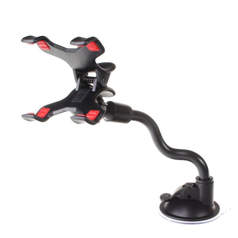 soporte para reposacabezas de asiento trasero de coche, soporte de rotación 360 para teléfono móvil, soporte de Clip Flexible para brazos largos