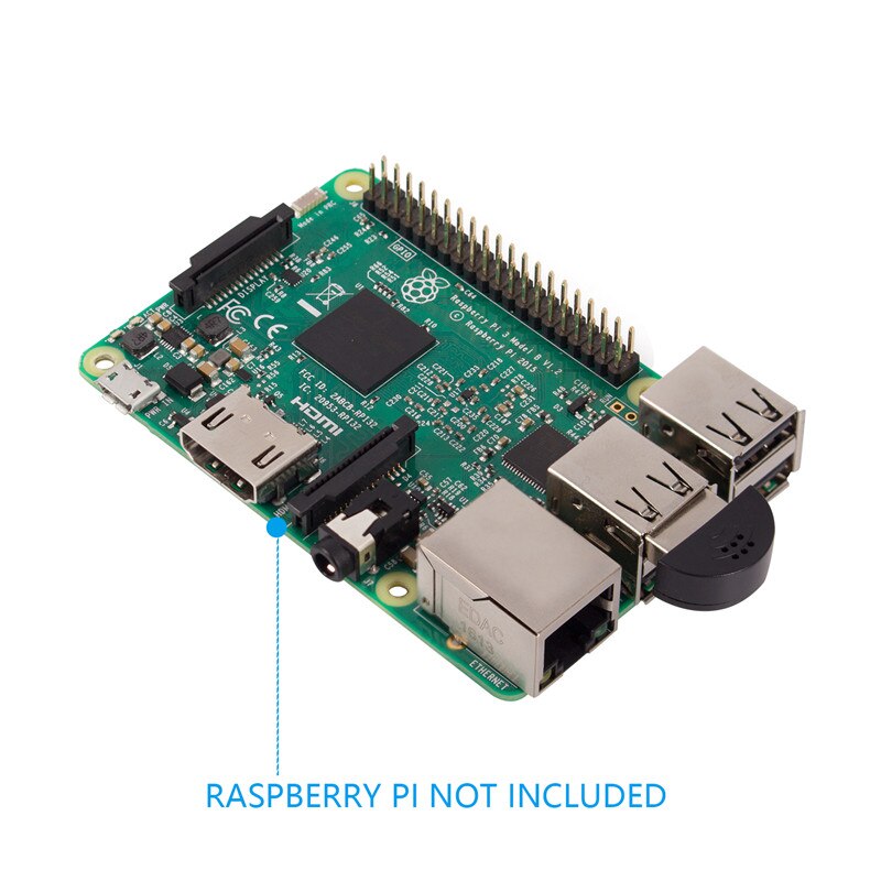 SunFounder USB Mini Microfoon voor Raspberry Pi 4 Model B, 3B +, 3B, 2 Model B en Rpi B + Laptop Desktop PCs Skype