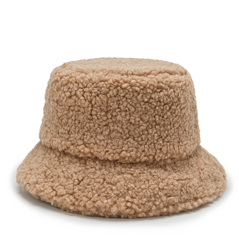 Gorro de pescador de punto de lana de cordero para hombre y mujer, gorro de pescador de lana de cordero, Unisex, a la , informal, para viaje al aire libre, tapa plana