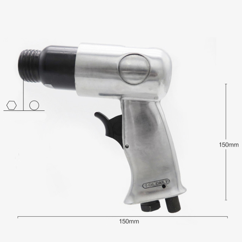 150mm Industrial Powerful Handle Straight Type Air Chisel Pneumatic Hammer Shovel Tool