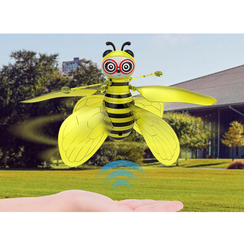 Juguetes para niños, Drones con control manual, abejas, juguetes voladores, Inducti a mano