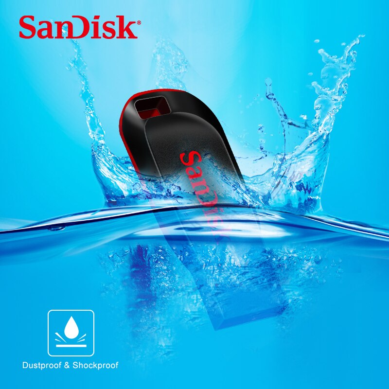 Sandisk 100% Original CZ50 usb flash drive 32gb mini usb flash drive usb stick 8gb 16gb usb memory stick 64GB flash disk 128GB