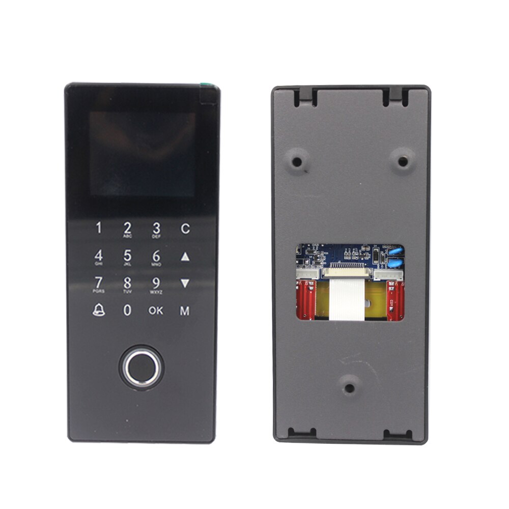 Fingerprint Biometric Touch RFID Access Control System Kit Strike Door Locks USB Time Attendance
