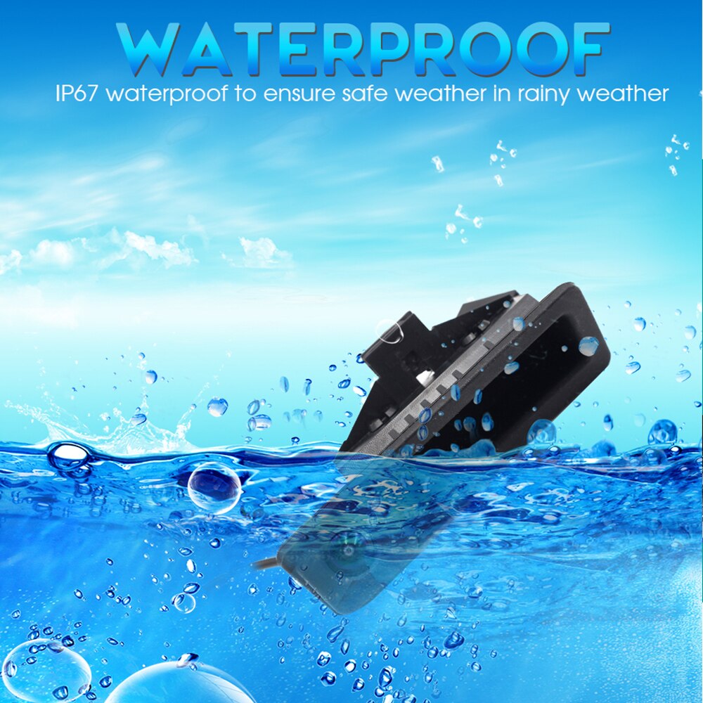 Vehicle HD 1080P Fisheye Track Car Reverse Backup Trunk Handle Camera For BMW 3 Series 5 Series X5 X6 E46 E39 E60 E70 E82 E90