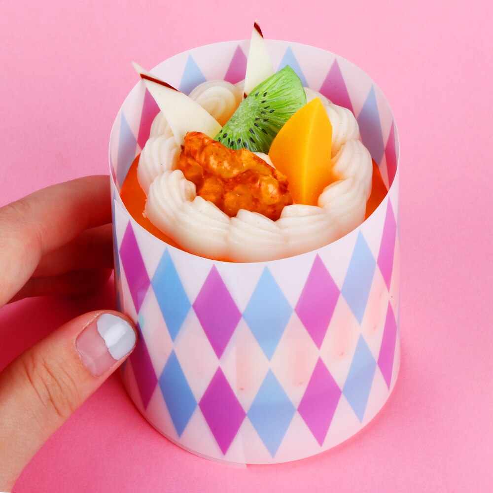 3 style Transparant Clear Mousse Omliggende Edge Wrap Tape Bakken Cake Kraag Roll DIY Cake Edge Wrap Cake Decorating Tool