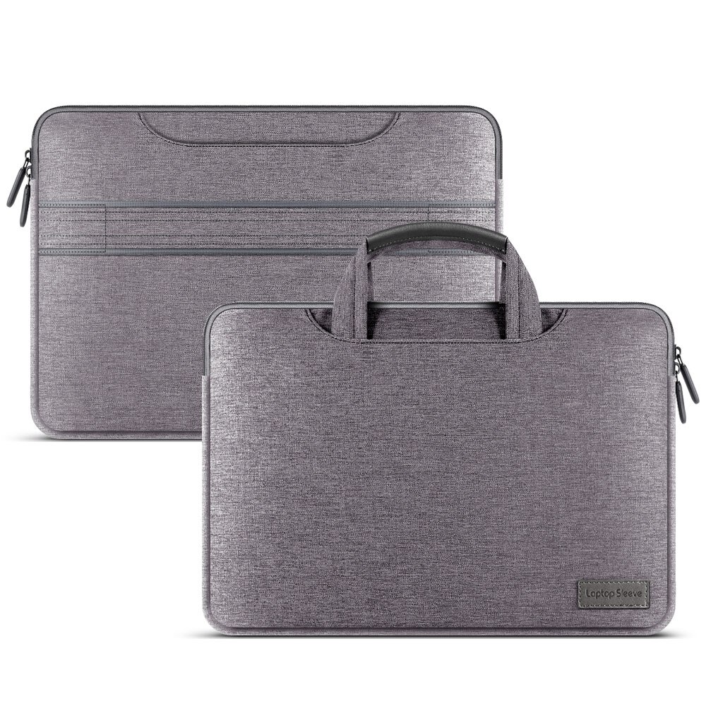 Laptop bag for Dell Handbag for Asus Computer Bag for Lenovo 11 12 13 15 inch case for Macbook Air Pro Notebook 15.6 Sleeve Case: for Grey / 11-inch