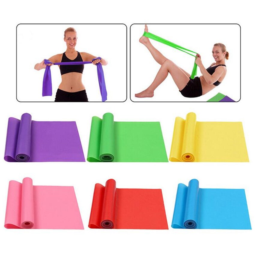 10 millimetri NBR Zerbino Con La Fascia di Resistenza di Forma Fisica di Yoga Pilates Zerbino 183X61cm Non-slip Pad di Spessore Per Palestra All'aperto esercizio di Fitness