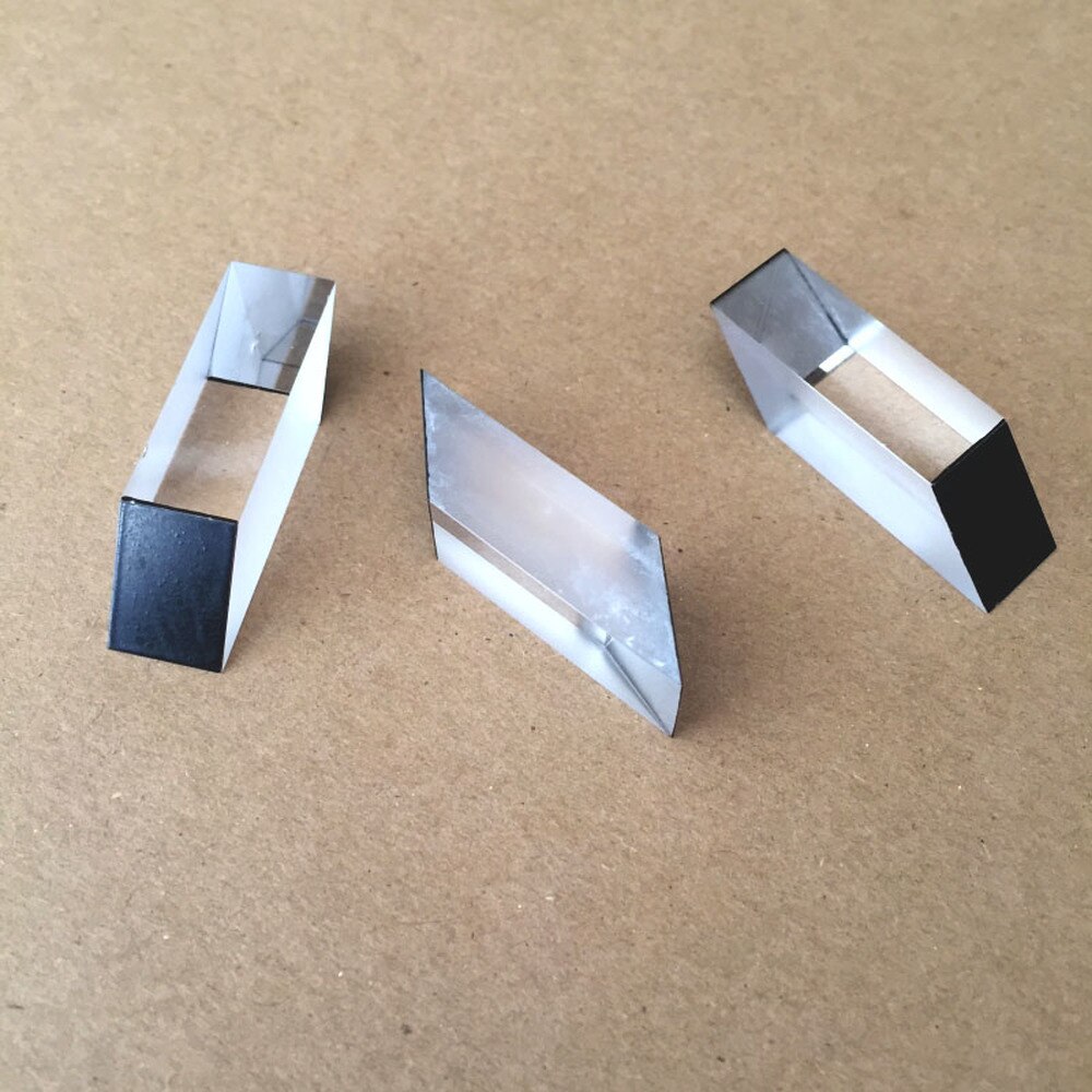 Triangular Prism Optical Glass Right-angle Prism Reflection Special-shaped Parallelogram Prism Mitsubishi Mirror Oblique Prism