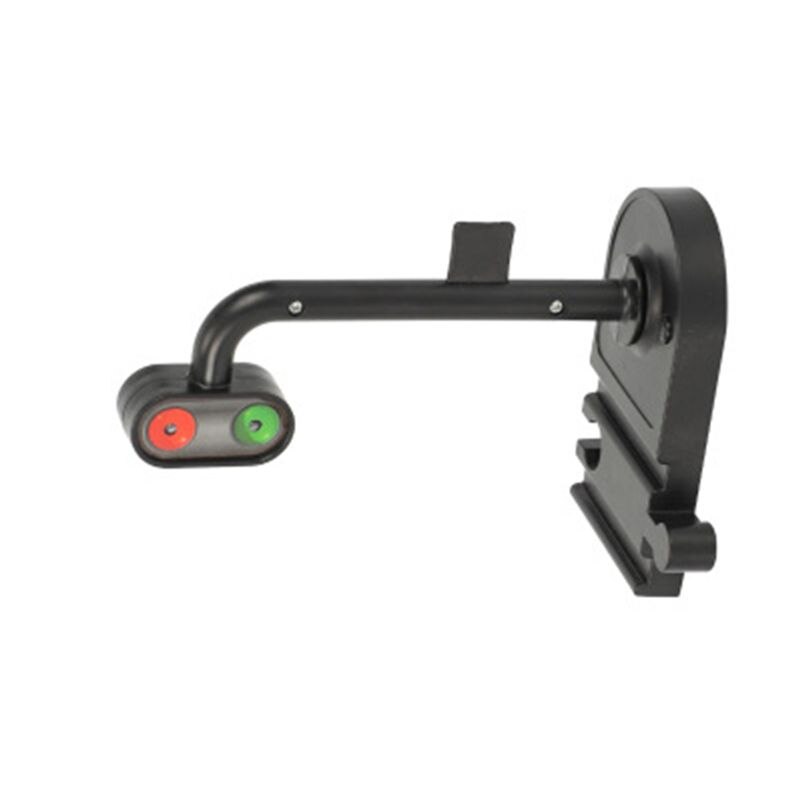 Scène Rail Transit Verkeerslichten Signaal Licht Accessoires Houten Track