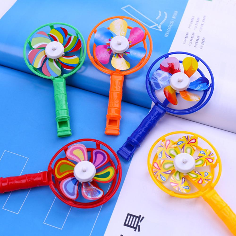 Plastik farve vindmølle børn lille legetøjspræmie barndomsminder spille rekvisitter legetøj