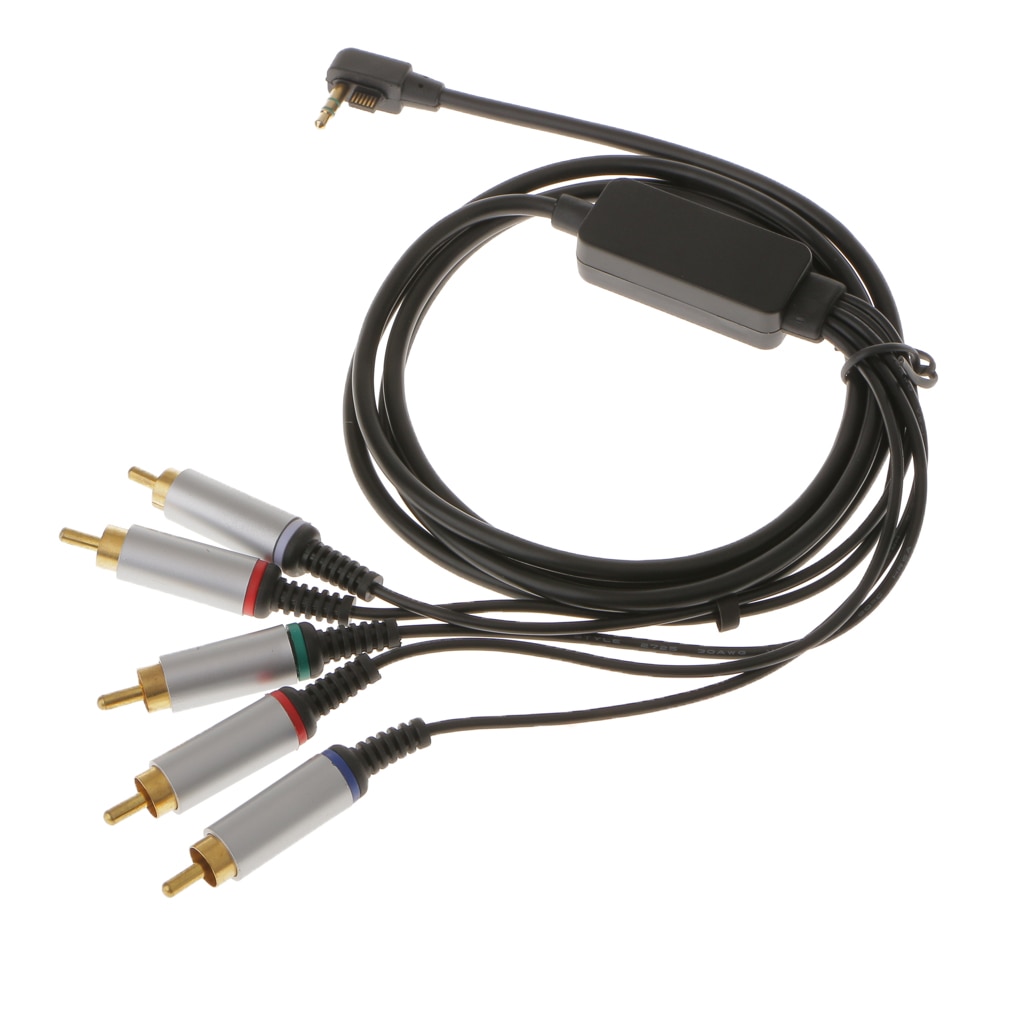 Component AV TV HDTV Cable Lead Cord For Sony PSP 1000/2000/3000 6ft