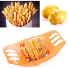 Patata cortador helicóptero Chips haciendo de corte de papa papas fritas herramienta accesorios de cocina francés Fry fabricante de Edged Knife