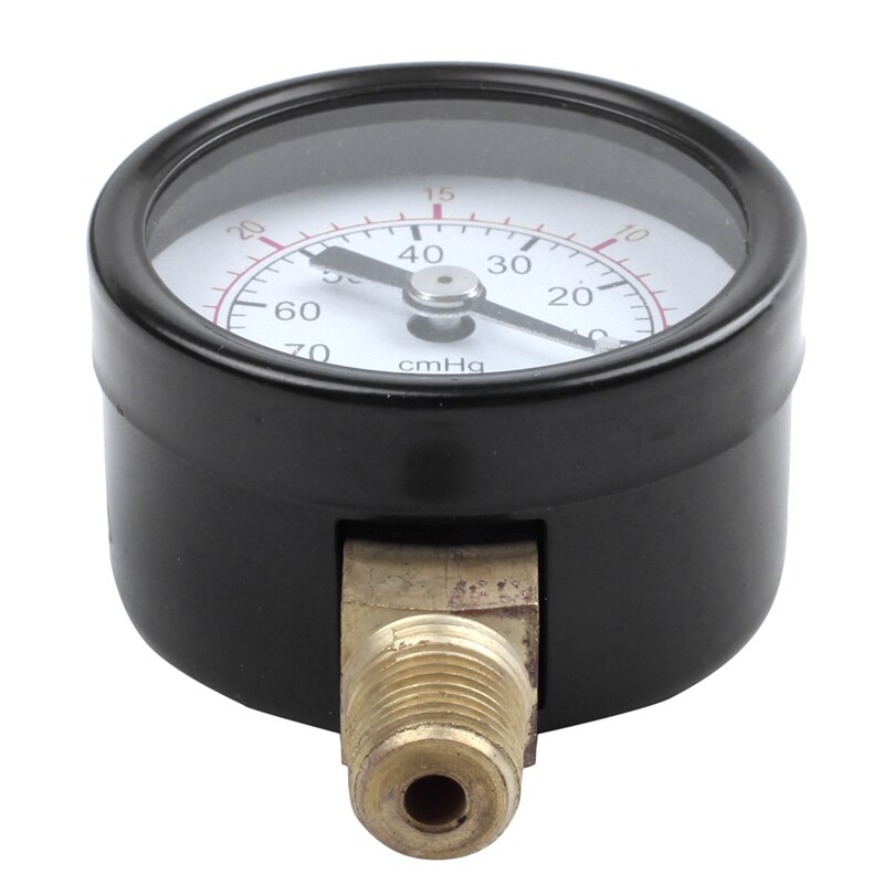 Male Threaded Pneumatic Air Vacuum Pressure Gauge 30/0Hg