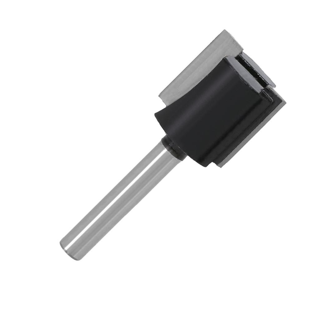 3pcs 6mm Shank Wood Router Bit 14mm/16mm/22mm Diameter Straight/Dado Router Bit Wood Cutter