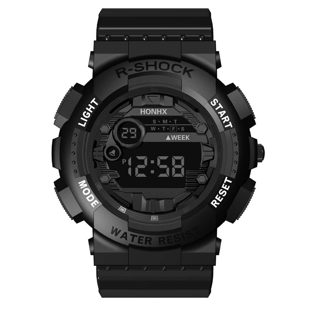 Luxury Waterproof Watches Mens Digital Led Watch Date Sport Men Outdoor Electronic Watch Multifunctional Relogio Masculino
