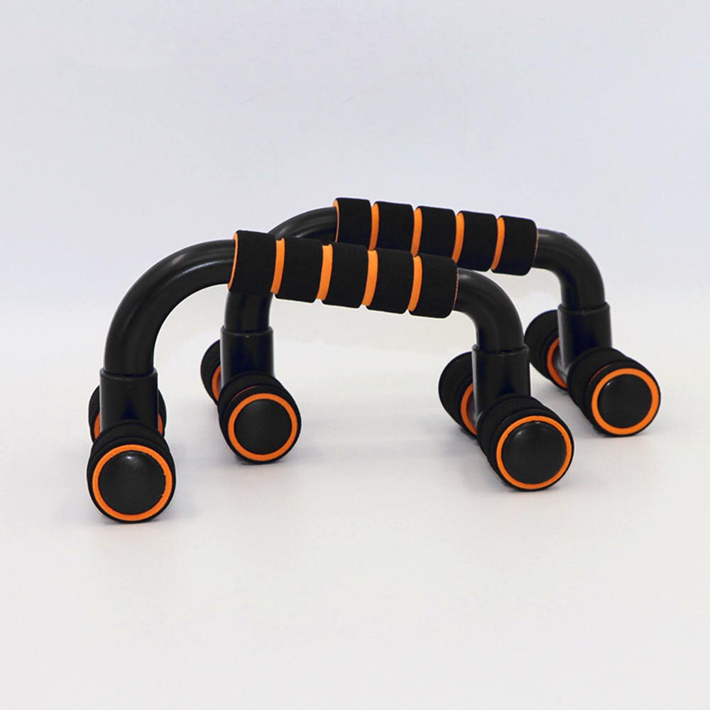 1 Set Sports Fitness Muscle Exerciser I-Shaped Push-Up Support Frame Stand