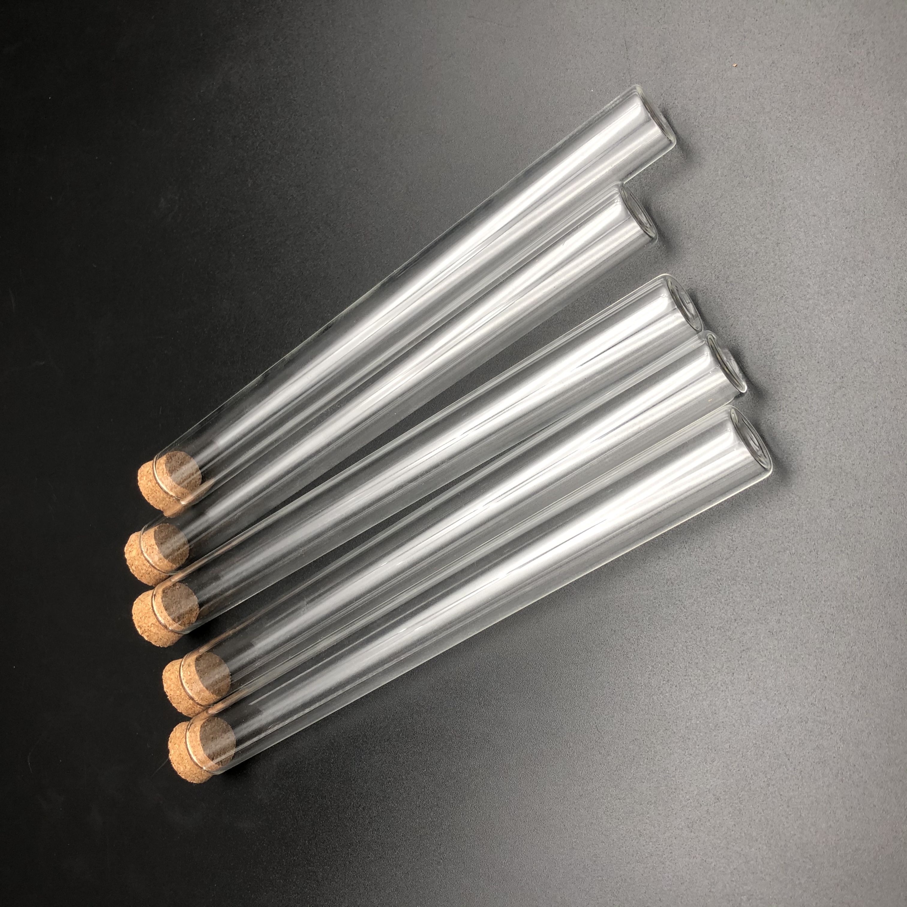 10 sztuk/partia 18x180mm jasne płaskie dno szklane probówki z korkiem korki laboratoryjne szkło pojemnik