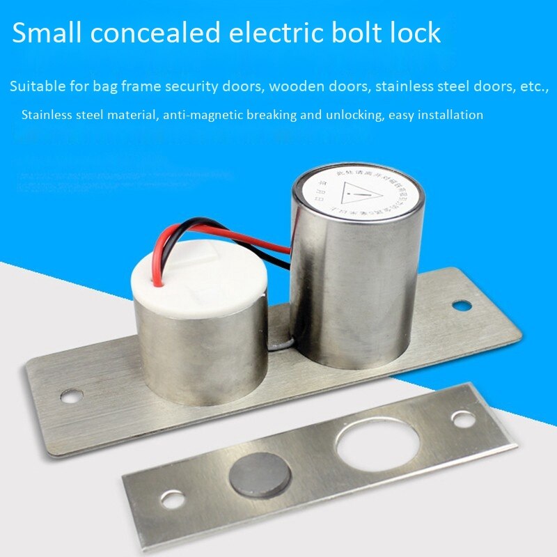Elektrisch Slot - DC 12V Solenoïde - Roestvrij Staal - Eenvoudige Installatie