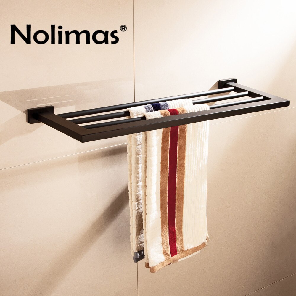 SUS 304 Stainless Steel Bathroom Hardware Set Paper Holder Toilet Brush Holder Towel Bar Bathroom Accessories: Bathroom Shelf