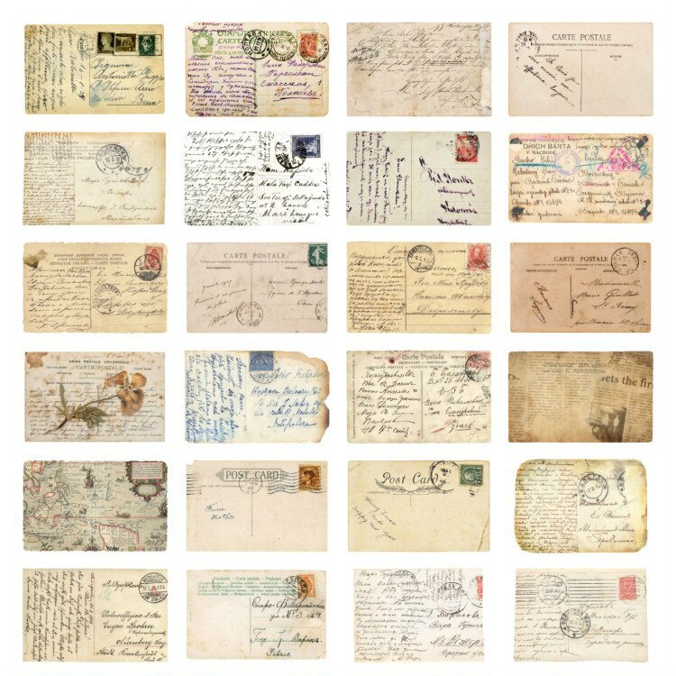 Mr.paper 30 stk/æske retro minder om at restaurere postkort vintage stil papirvarer skrive hilsen postkort: Default Title