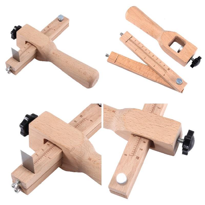 Diy læder håndværktøj rem bælte cutter hånd skæreværktøj bælte cutter pimp linje af læder træ justerbar strimmel