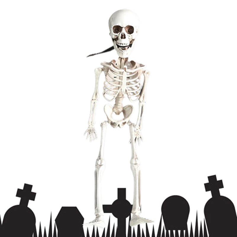 Halloween party 40cm skeleton Hanging Simulation Humans Perfect Party decoration