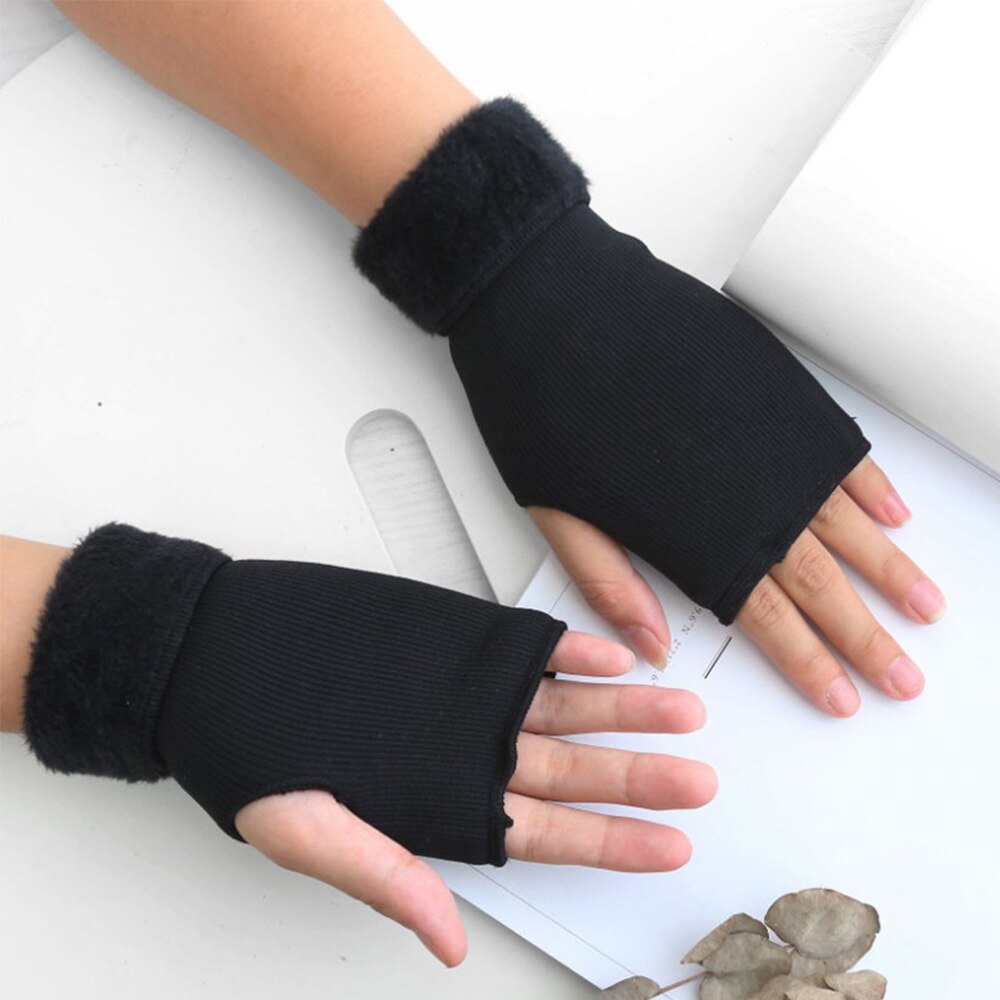 Vingerloze handschoenen van schapenvacht | Handschoenen van schapenvacht | Bonthandschoenen | Cadeau voor haar - België