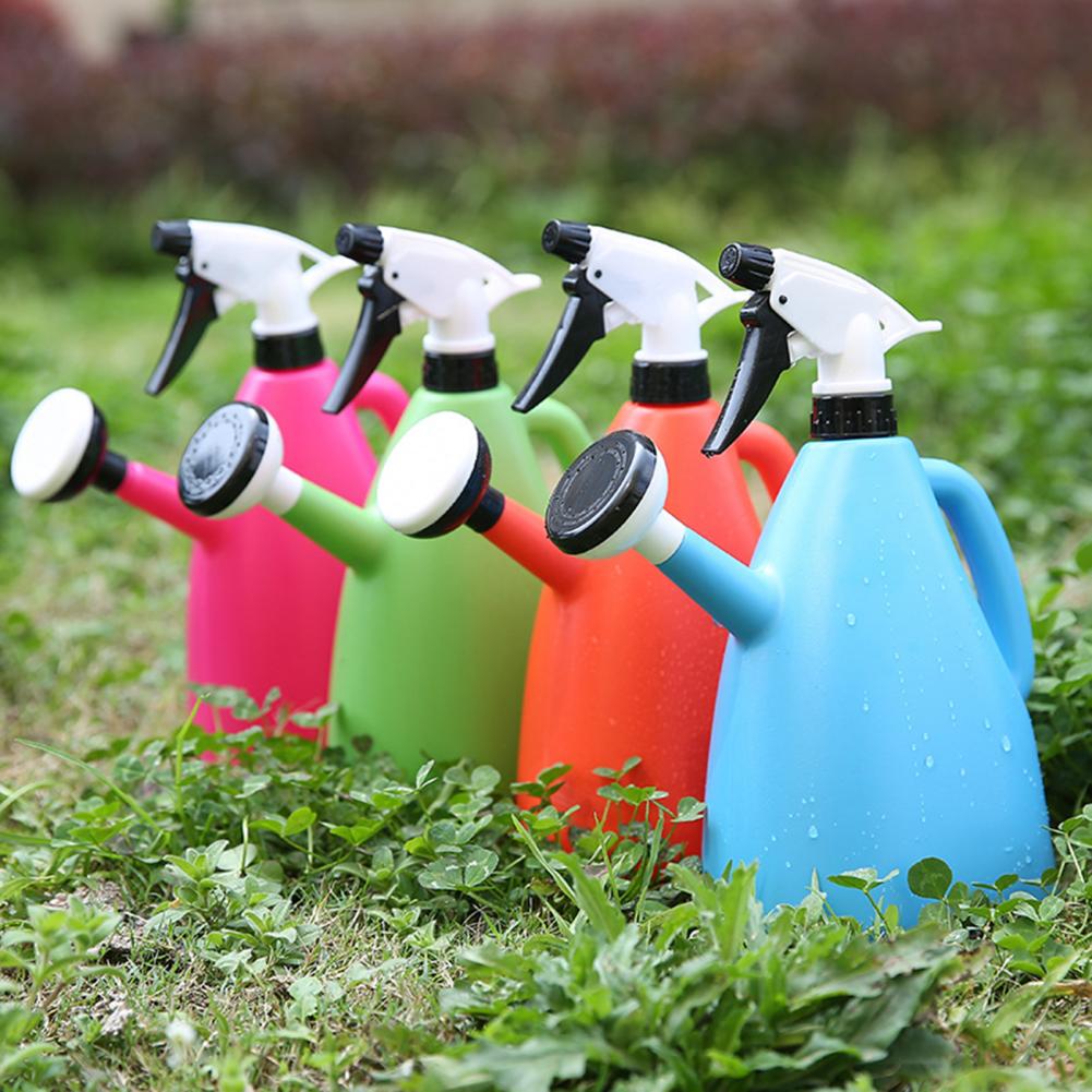 Watering Can Adjustable Rotating Nozzle PP Multifunctional Gardening Sprayer for Home
