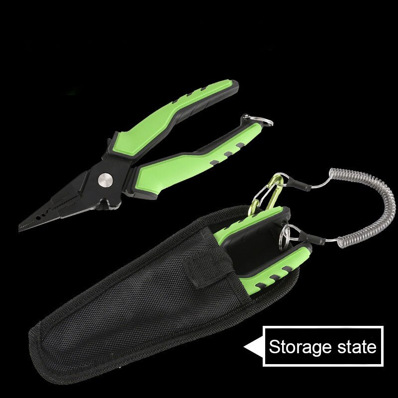 Fishing Aluminum Fishing Pliers Hook Remover Braid Line Cutting or Fishing Lip Grip Grabber with Scale ALS88: large fishing pliers