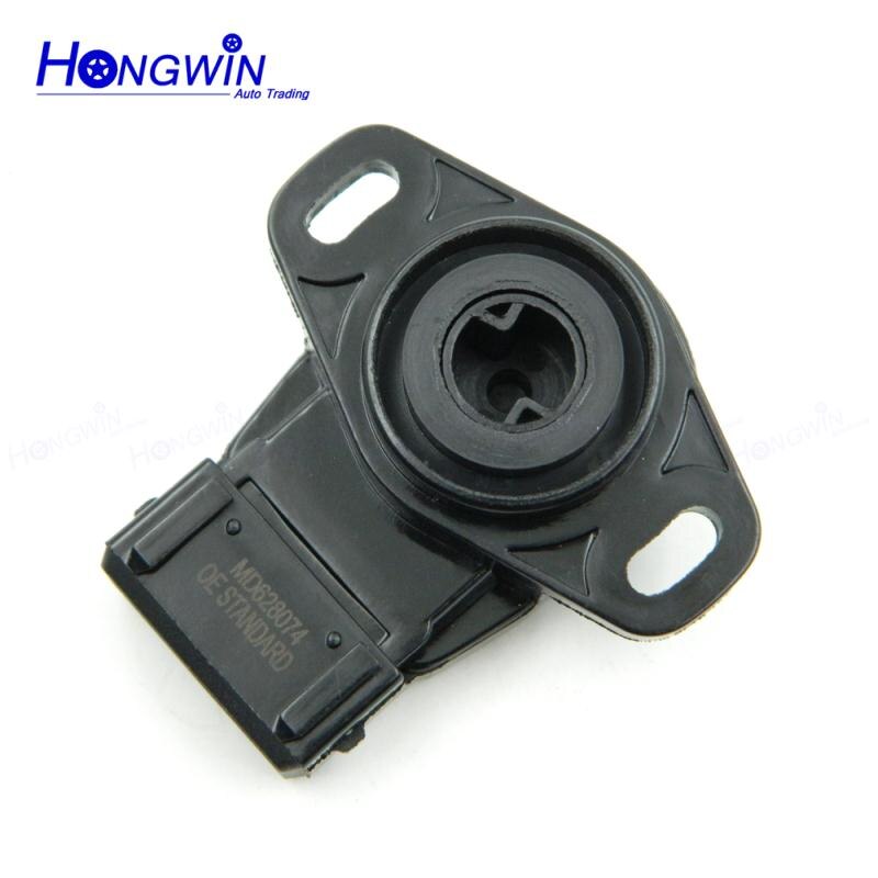 Ægte no . md628074 gasspjældpositionssensor tps sensor passer til mitsubishi lancer outlander pajero 550515 j5645001 th404 1580818