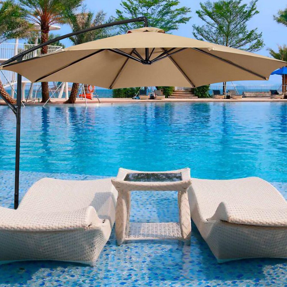 Sun Umbrella Shade Cloth Canopy Replacement Courtyard Proof Garden Swimming Pool Duty UV Rainproof Outdoor Sunshade Sail