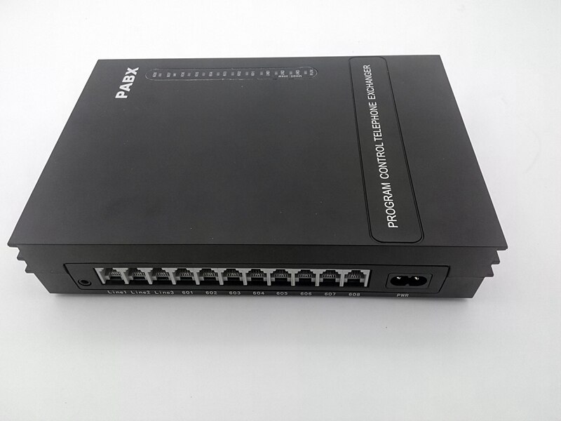 verkoop VinTelecom SV308 Mini Telefoon PBX 308 met 3 Lijnen/8 Interne extensions SOHO Telefoon Systeem-voor kleine kantoor gebruik