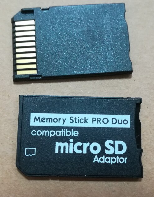 Single and Dual Micro SD TF to Memory Stick MS Pro Duo Adapter CR-5400 CR5400: Single Slot