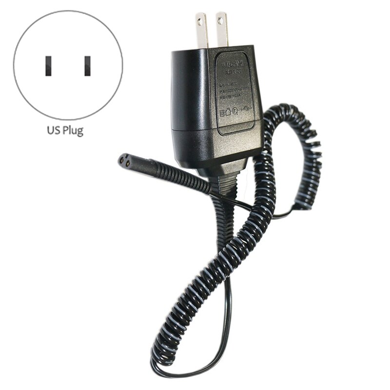 Strømledning til braun shaver serie 7 3 5 s3 oplader til braun elektrisk barbermaskine 190/199 udskiftning 12v adapter us-stik