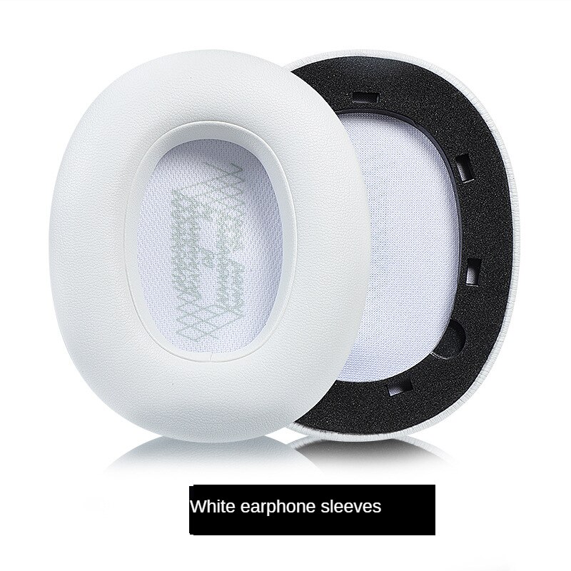 POYATU – oreillettes Live 650 BTNC 660 NC, coussinets de remplacement pour casque, JBL LIVE 650 BTNC: White