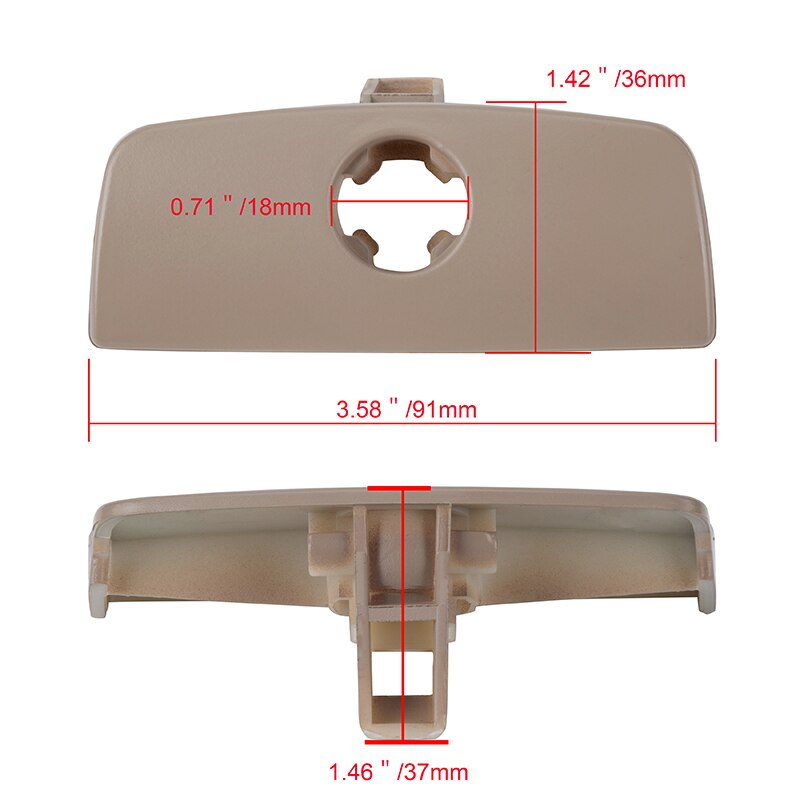 POSSBAY, tapa para guantera de coche, tapa para manija, orificio para cerradura para VW Passat B5, cubiertas de para coche, negro/gris/Beige, cerradura para guantera