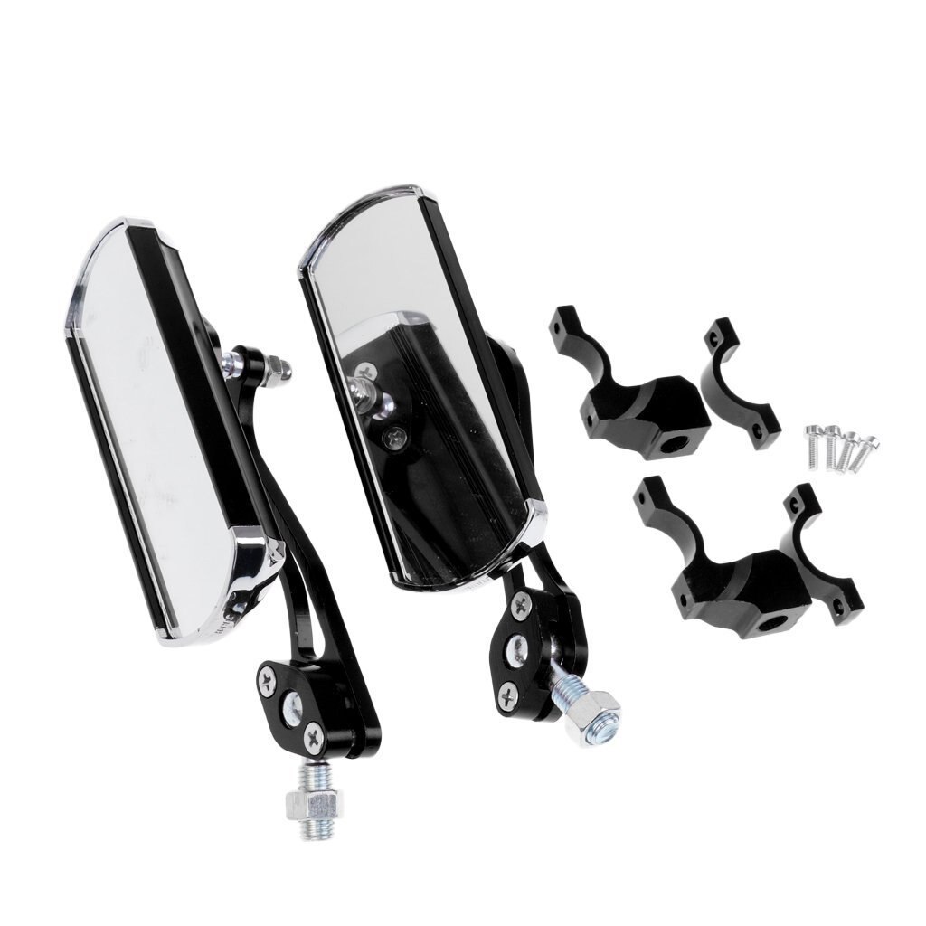 Cykel mountainbike styr backspegel modifierad aluminiumlegering backspegel säkerhetsspegel