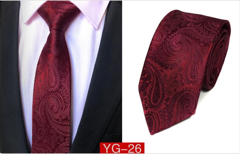 Mens Ties Classic Skinny Cashew Pattern Floral Ties For Men Casual Party Formal Business Wedding Necktie(Tie21-Tie37)