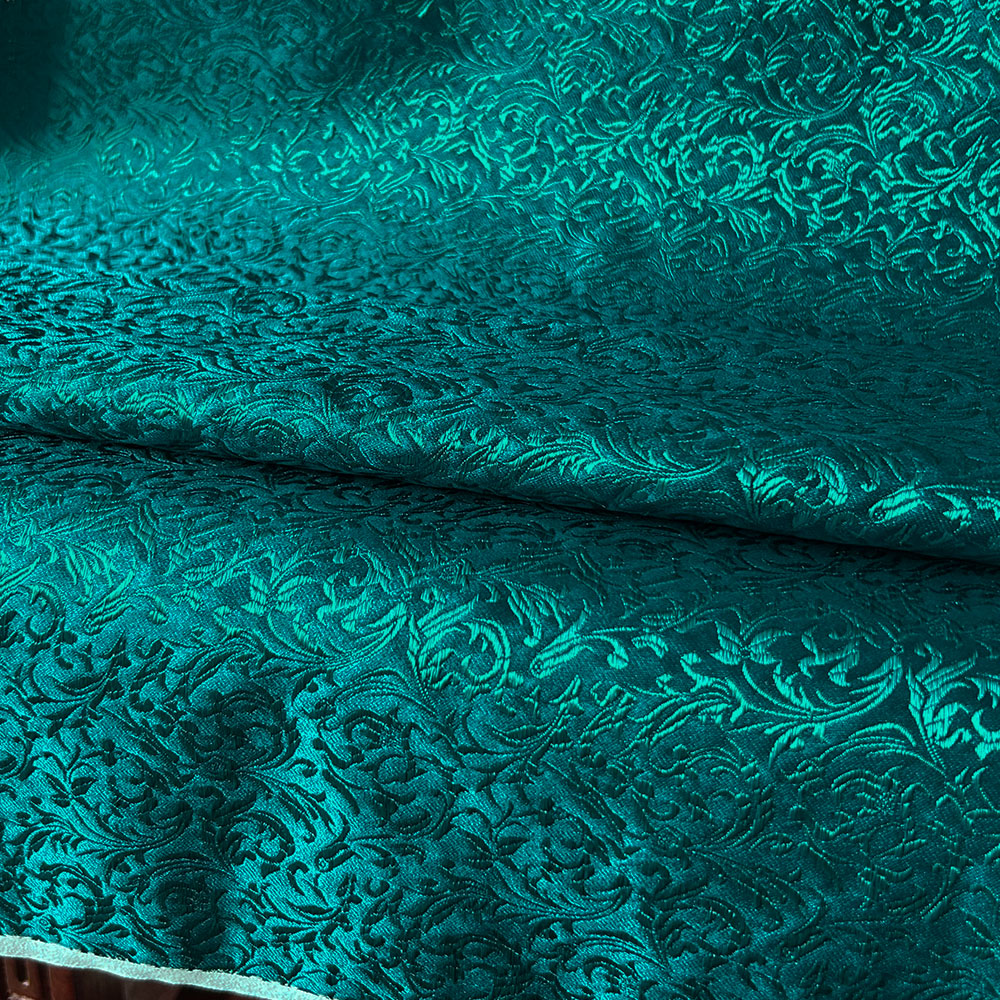 tarwe bloemen stijl damast zijde satijn brokaat jacquard stof kostuum bekleding meubilair gordijn kleding materiaal