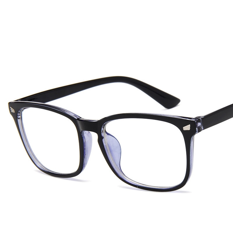 Gafas ópticas de rayo de luz azul para hombre y mujer, lentes de protección contra la radiación, con visión de vidrio, protección contra la tensión ocular