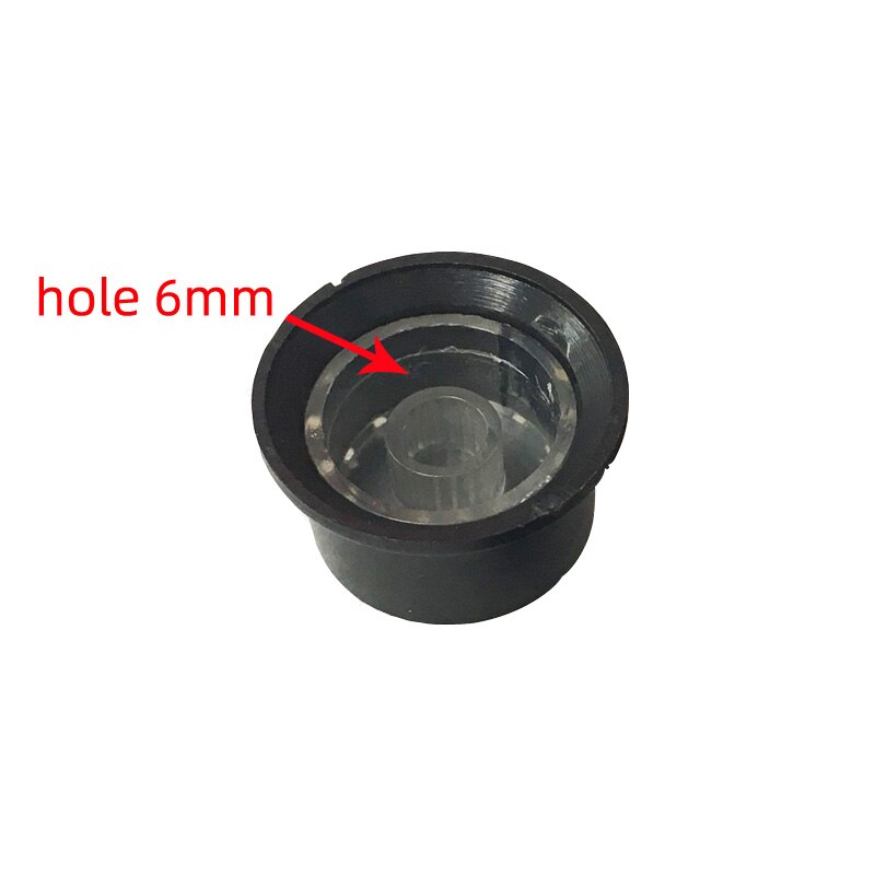 2uds 3D printer parts 25*15MM Shaft Diameter Plastic ring light-emitting Encoder knobs Half Shaft Plum Shaft Type for 3d printer: Flower axis
