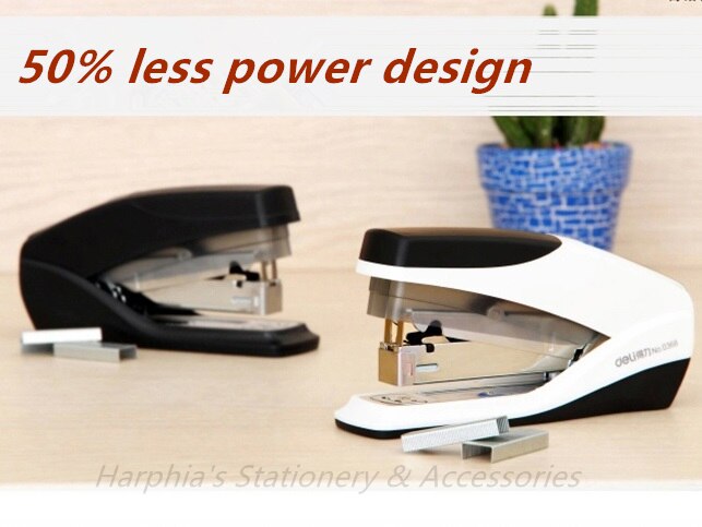 50% less power standard economical stapler with power saving office school bingding supplies
