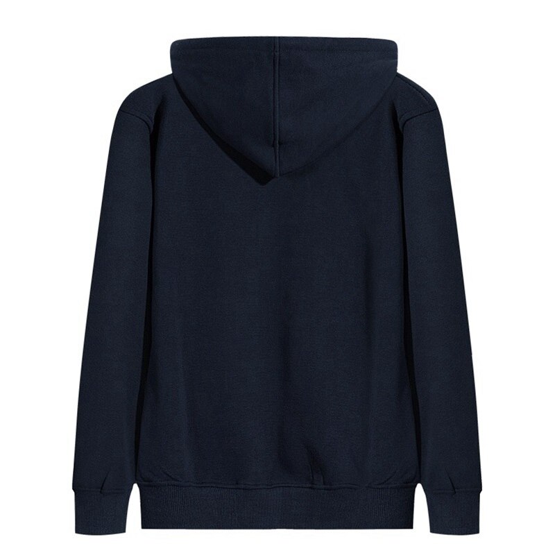 plus size autumn men fleece Hoodies Sweatshirts hooded zipper 6XL 7XL 8XL winter simple warm black 54 52 home sports Sweatshirts